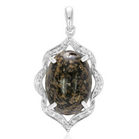 Ciondolo in argento con Opale Leopardo