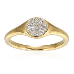 Anello in argento con Diamante I3 (I)