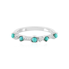 Anello in argento con Turchese Campitos (Anne Bever)