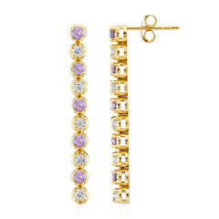 Orecchini in argento con Ametista