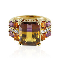 Anello in argento con Ametrina