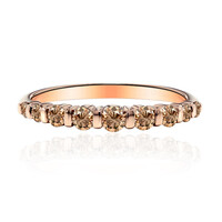 Anello in oro con Diamante Rose de France SI1 di Argyle