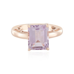 Anello in argento con Ametista Rose de France