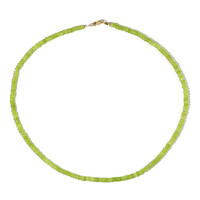 Collana in argento con Agata Lime