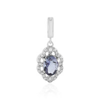 Ciondolo in argento con Tanzanite (non riscaldata)