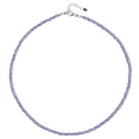 Collana in argento con Tanzanite