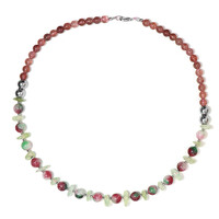 Collana in argento con Ematite Argentata