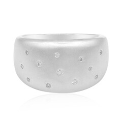 Anello in argento con Diamante I1 (G)