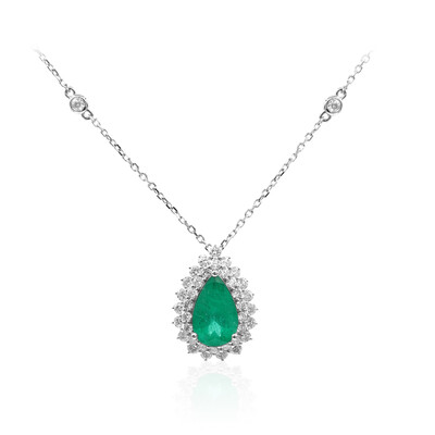 Collana in oro con Smeraldo Colombiano (CIRARI)