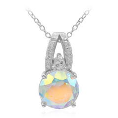 Collana in argento con Topazio Moonlight
