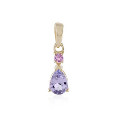 Ciondolo in oro con Tanzanite