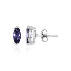 Orecchini in argento con Iolite