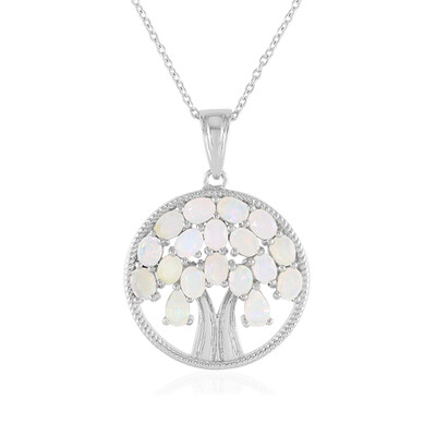 Collana in argento con Opale di Welo