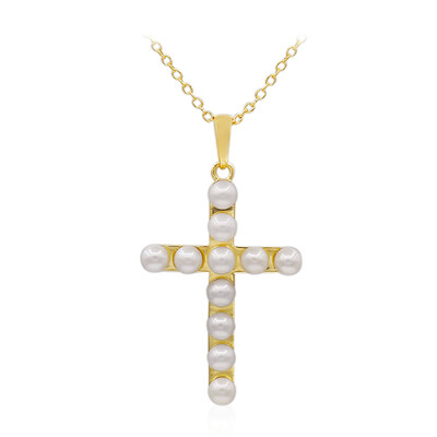 Collana in argento con Perla di Acqua Dolce