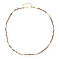 Collana in argento con Diamante Argentato
