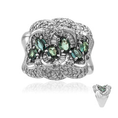 Anello in platino con Alessandrite (CIRARI)