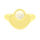 Anello in argento con Opale Bianco