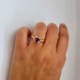 Anello in oro con Diasporo Rosa (AMAYANI)