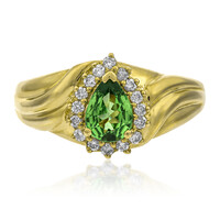 Anello in oro con Tsavorite AAA (CIRARI)