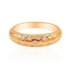 Anello in oro con Diamante Rosa d'Argyle I3 (Mark Tremonti)