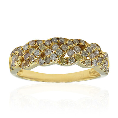 Anello in oro con Diamante Fancy SI2 (CIRARI)