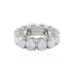 Anello in argento con Opale di Welo