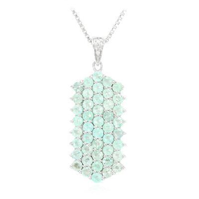 Collana in argento con Tormalina Paraíba
