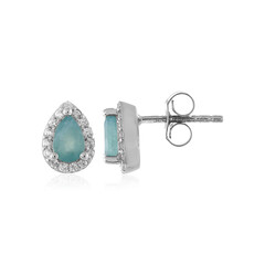 Orecchini in argento con Grandidierite