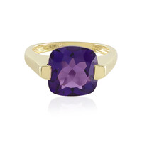 Anello in argento con Ametista Zambiana