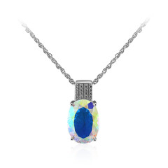Collana in argento con Quarzo Moonlight