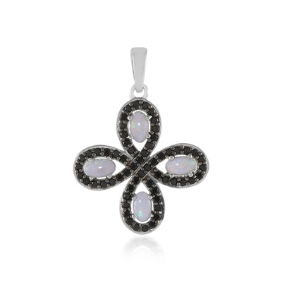 Ciondolo in argento con Opale Australiano