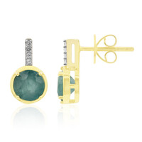 Orecchini in oro con Grandidierite