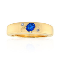 Anello in oro con Haüyne