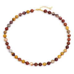 Collana in argento con Mokaite