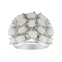 Anello in argento con Opale di Welo