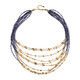 Collana in argento con Iolite (Riya)