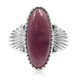 Anello in argento con Lepidolite