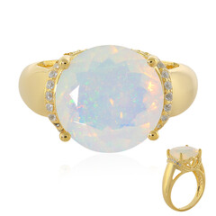 Anello in argento con Opale di Welo