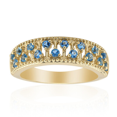 Anello in oro con Haüyne