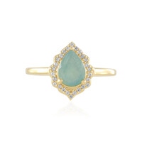 Anello in argento con Grandidierite