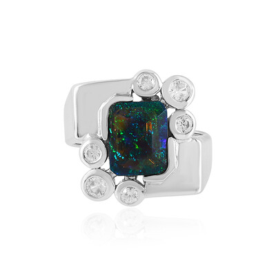 Anello in argento con Opale Mezezo (de Melo)