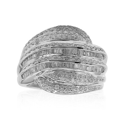 Anello in oro con Diamante I1 (H)
