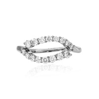 Anello in platino con Diamante Flawless (F) (LUCENT DIAMONDS)