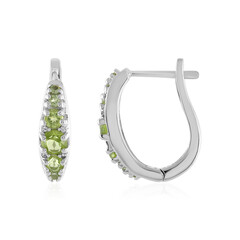 Orecchini in argento con Peridoto