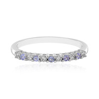Anello in argento con Tanzanite