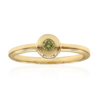 Anello in oro con Diamante Giallo VS1