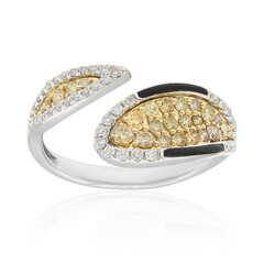 Anello in oro con Diamante Fancy SI2 (CIRARI)