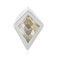 Ciondolo in argento con Quarzo Rutilato