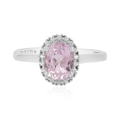 Anello in argento con Kunzite