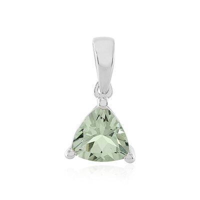 Ciondolo in argento con Ametista Verde